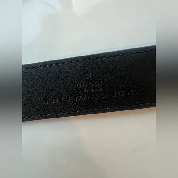 Gucci GG Marmont Black-on-Black Belt
Excellent Condition - Picture 6 of 8